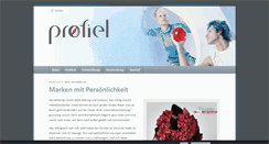 Desktop Screenshot of profiel.de